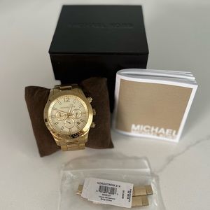 Michael Kors Oversized Gold Watch